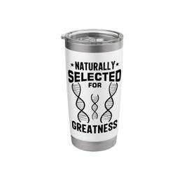 Dna Test Genetic Testing Crispr Microbiology Stainless Steel Insulated Tumbler