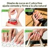 Cherimoya 240Pzs Tips para Uñas Soft Gel, 10 Tamaños, Uñas