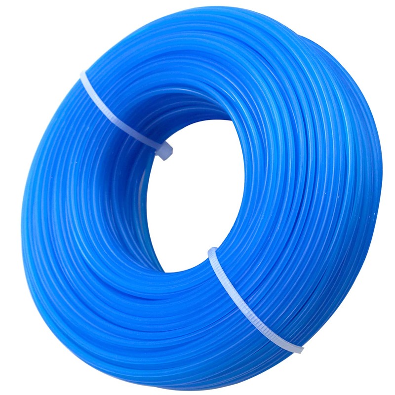 Zeqeey Diameter 1.6mm Round Nylon Grass Trimmer Line 50m Grass