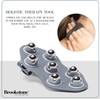 Brookstone Palm Roller Body Massager - Medium Handheld Roller Massager