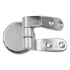 ANCLLO Toilet Seat Hinges Replacement Fixed Hinge Repair Kit Bathroom