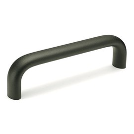 Ganter Standard Elements Green 565 – 160 – Black Handles – 1 x black, RAL 9005, Structure Matt