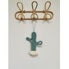 Enia Store Macrame Cactus Wall Hanging Crafts Kit (Sage)