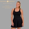 Harmony & Balance Sleeveless Athletic Tennis Dress for Women with