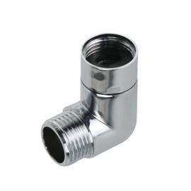 Coshar Shower Head Elbow Adapter Shower Arm 90 Degree Elbow Brass Shower Head Adapter for Wall-Mounted Showers And Hand Showers(90 Degree)