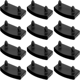 LICQIC 12 Pcs Bed Slat Caps, Bed Slats Holders, bed slats replacement, for Single, Double and King Size Beds (55 mm x 9 mm Inside)