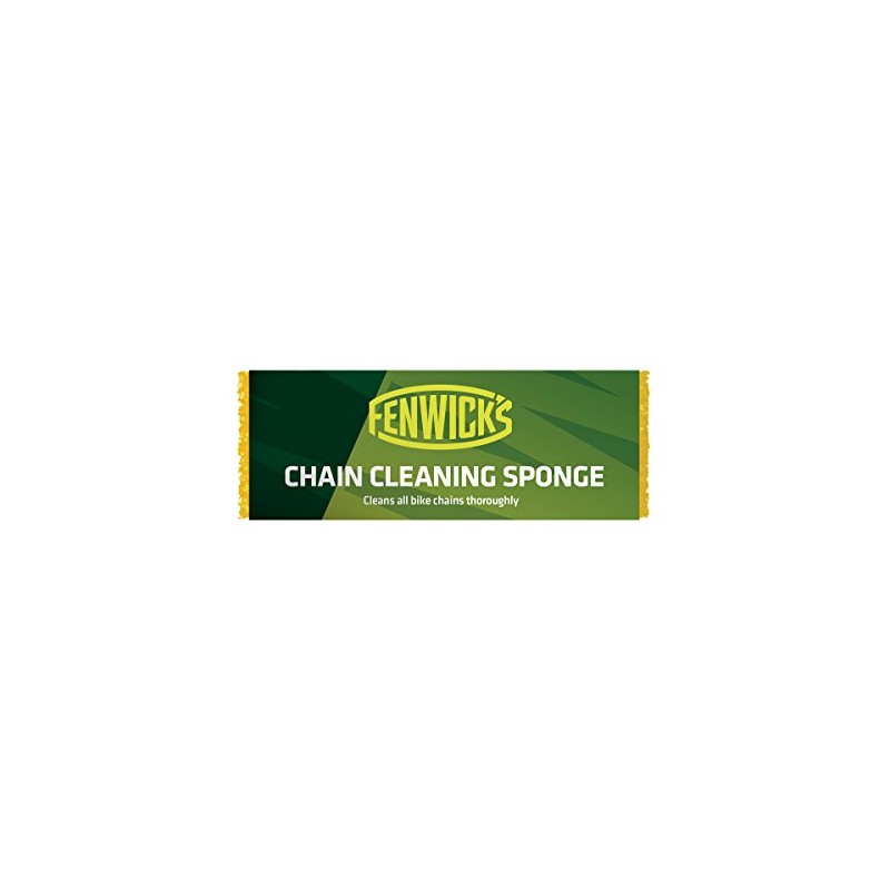 Fenwicks Bike Chain Cleaning Sponge - Yellow