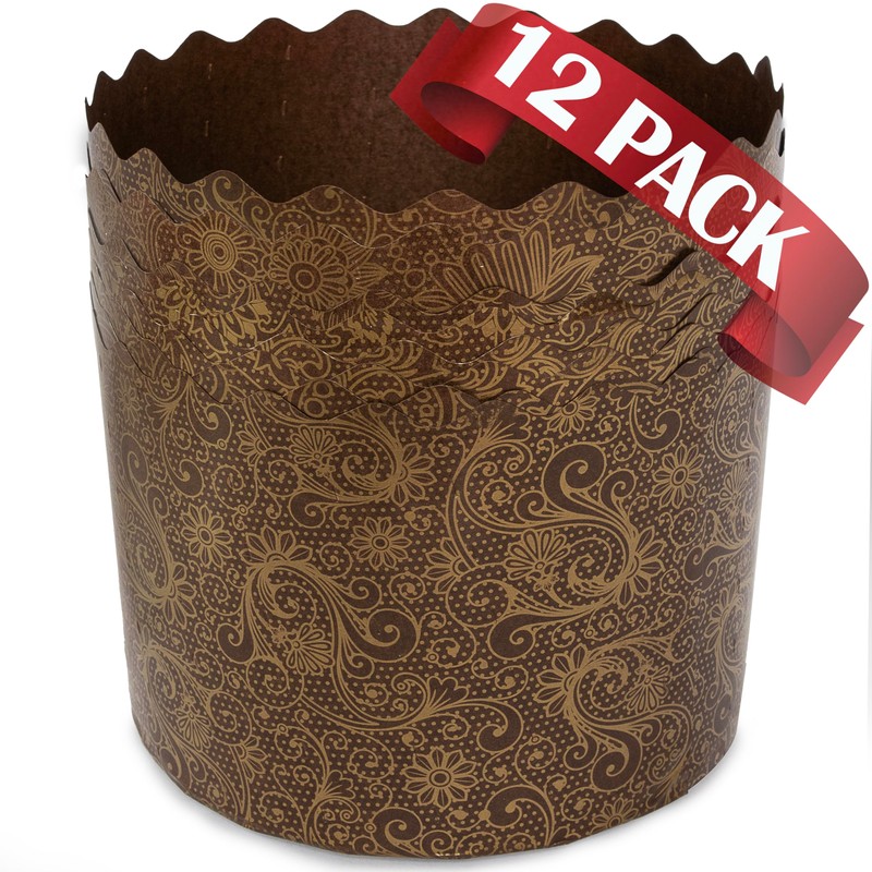 12oz Easter Bread Paper Mold Kulich | Pack of 12