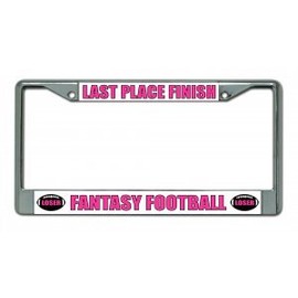 Last Place Finish Fantasy Football Chrome Frame