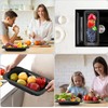 Techextra Fridge Organiser Set Sink Strainer Basket Drain Strainer for