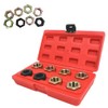 8Pcs Metric Thread Restorer Kit Thread Restorer Tap & Die