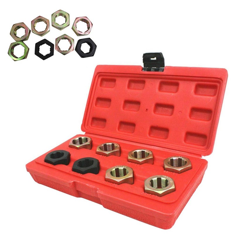 8Pcs Metric Thread Restorer Kit Thread Restorer Tap & Die
