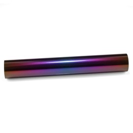 60"x60" (5FTx5FT) Roaring Purple PET Galaxy Dust Gloss Chameleon Metallic Color Shift Color Change Vinyl Wrap Auto Sticker Decal Film Sheet Bubble Free Air Release Technology with Tool Kit