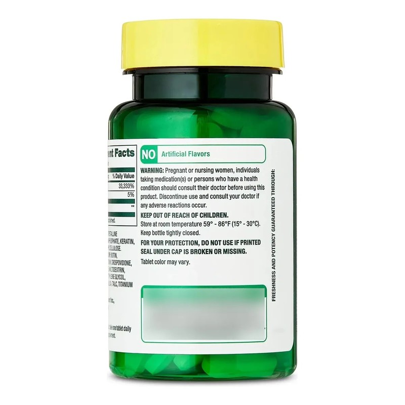 Biotina Premium Cabello Uñas Piel 10,000 Mcg 60 Cap