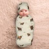 Jarverce Highland Cow Swaddle Blanket, Unisex Baby Stuff, Soft Sleeping