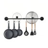Boshangjia 24 inch Pot Rack Wall Mounted Pot Hangers for
