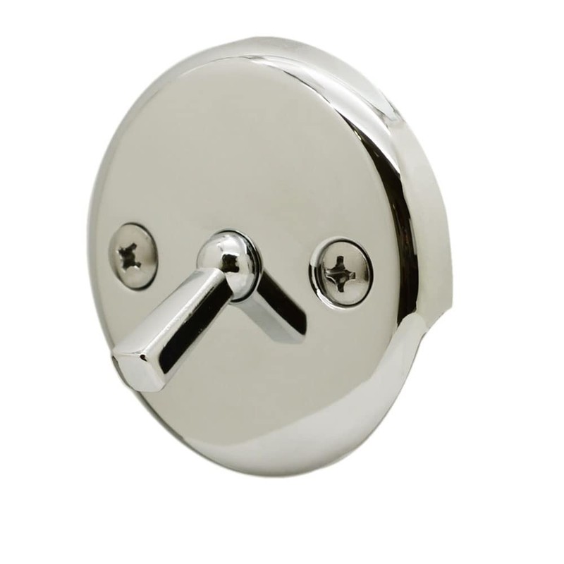 Westbrass Beehive Grid Tub Trim Grate with Trip Lever Faceplate,