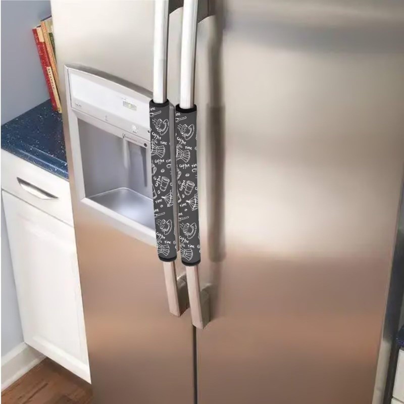 Garucesta 6 Pieces Refrigerator Door Handle Covers Protective Kitchen Appliance