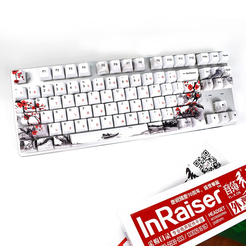 MOLGRIA Keycaps 110 Set for Full Size Mechanical Keyboard, Custom