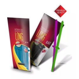 Stylus 12 Bastones Ligas Long Modulos Elasticos Ortodoncia Colores Color Black