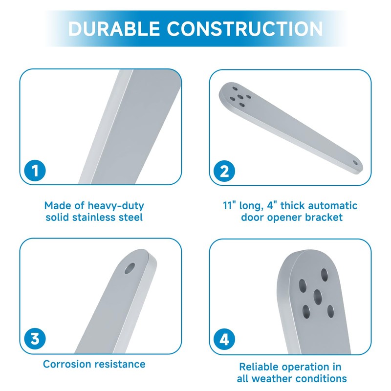Cutetool FM148 Push to Open Gate Bracket Compatible with Mighty