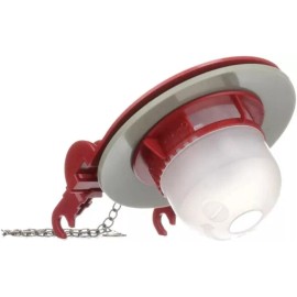 Fluidmaster 5403P4 Water-Saving Long Life Toilet Flapper 3-Inch Adjustable Red