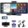 Haudio ‌10.26 Inch Wireless Apple CarPlay & Android Auto Car