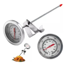 Termometro Aceite Cocina Caliente Café Acero Inox 0 A 200°c