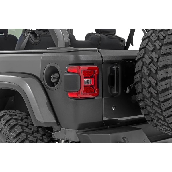 Rough Country Rear Corner Trail Cladding for Jeep Wrangler JL/Unlimited