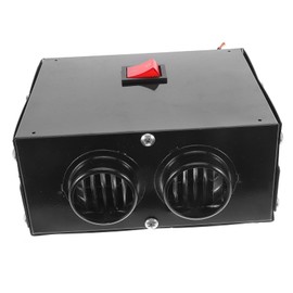 Mikinona Car Heater Auto Heating Fan Demister Defogger for Cars and Trucks Efficient Heating Air Warmer Easy Plug Installation for Windshields