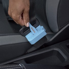 Premium Belt Lock Buckle Guard With Release Key - Protect Children From Removing The Seat Belt - Learning Difficulties Safety Equipment – Clips In And Locks - Prevents Unbuckling On Auto Journeys