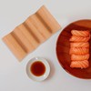 Cabilock Wooden Taco Holder and Sushi Stand - Multi-Function 3-Grid