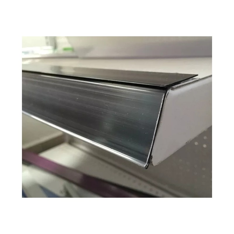 Exhivit Preciador, Porta Precio, 20 Piezas Blanco