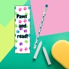 Whimsical Paw Print Sets, Paws and Read Bookmarks with Matching
