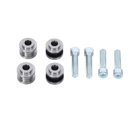 Sissy Bar Luggage Rack Quick Release 4-Point Docking Hardware Kit Fit Harley Softail Deluxe Fat Boy Breakout Heritage FXDR FXBR 2018+