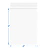 200 Pack 4" x 6" 4 Mil Thick Clear Reclosable