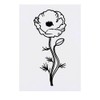 Large 'Poppy' Temporary Tattoos (TO00045272)
