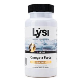 Lysi Omega-3 Forte, 1030 Mg De Epa Y Dha 60 Cápsulas Sin Sabor