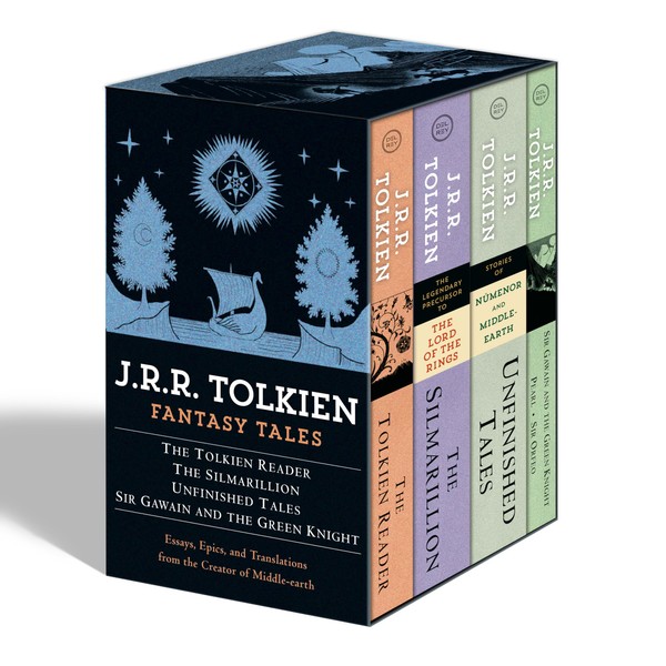 Tolkien Fantasy Tales Box Set (The Tolkien Reader, The Silmarillion,