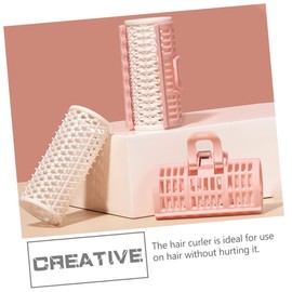 IWOWHERO Salon Quality Hair Curler Clips Volume Hair Accessories Diy Hairstyle Rollers Less Damage Random Color