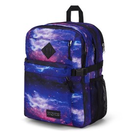 JanSport Main Campus Backpack - Travel or Work backpack w 15-Inch Laptop Sleeve and Dual Water Bottle Pockets, Space Dust