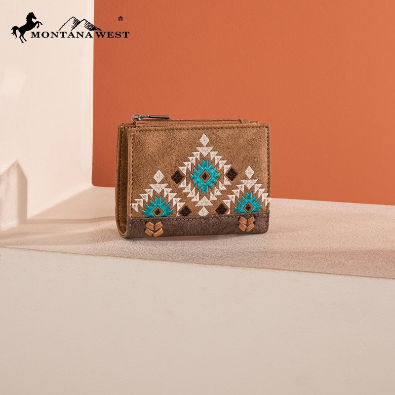 Montana West Aztec Tote Bag for Women Embroidered Western Purse