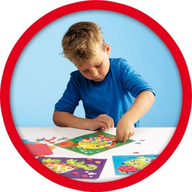 SES 14827 Ich lerne Mosaike Legen Children's Art Set, Multicoloured