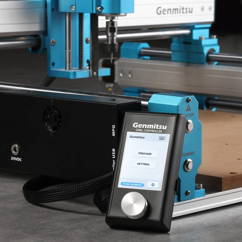 Genmitsu CNC Router Machine Offline Control Module, Dial Design for