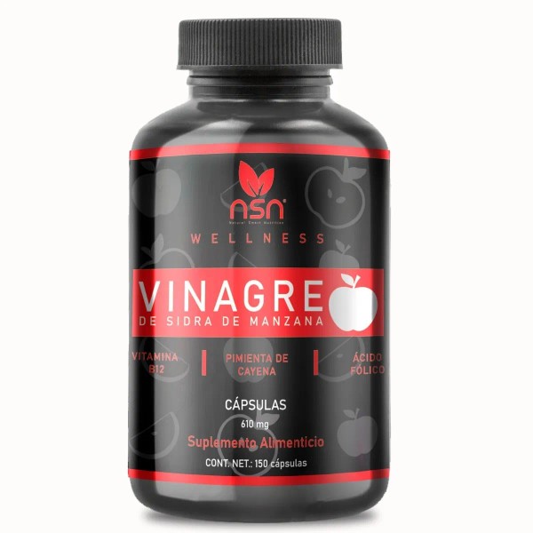 Natural SmartNutrition Vinagre De Sidra De Manzana | Vitamina B12,