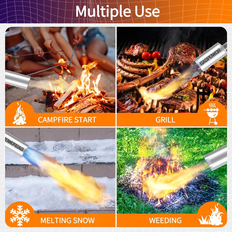 Heavy Duty Weed Torch,Propane Torch Weed Burner with 8.8 FT