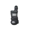 Left Hand ABS Finger Support Bowling Resting Gloves (L, Black/Black)