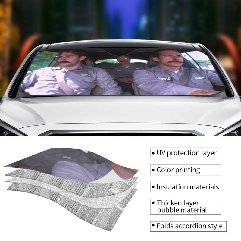 Funny Windshield Sun Shade for Car Sunshade for Car Windshield