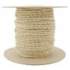 CleverDelights Jute Twisted Twine - 50 Yards - Natural and