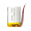 BORNMIO 523450 Lipo Rechargeable Battery with JST Connector for Household